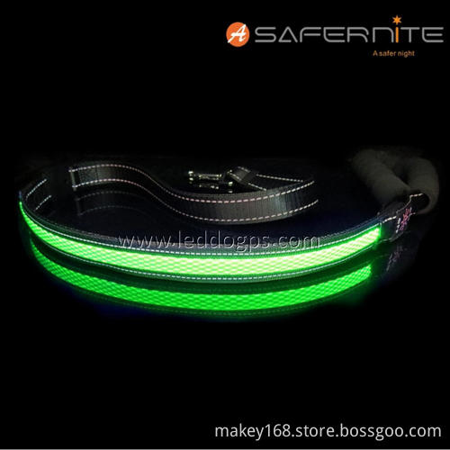 Night Safety Adjustable Illuminated Led Dog Leash